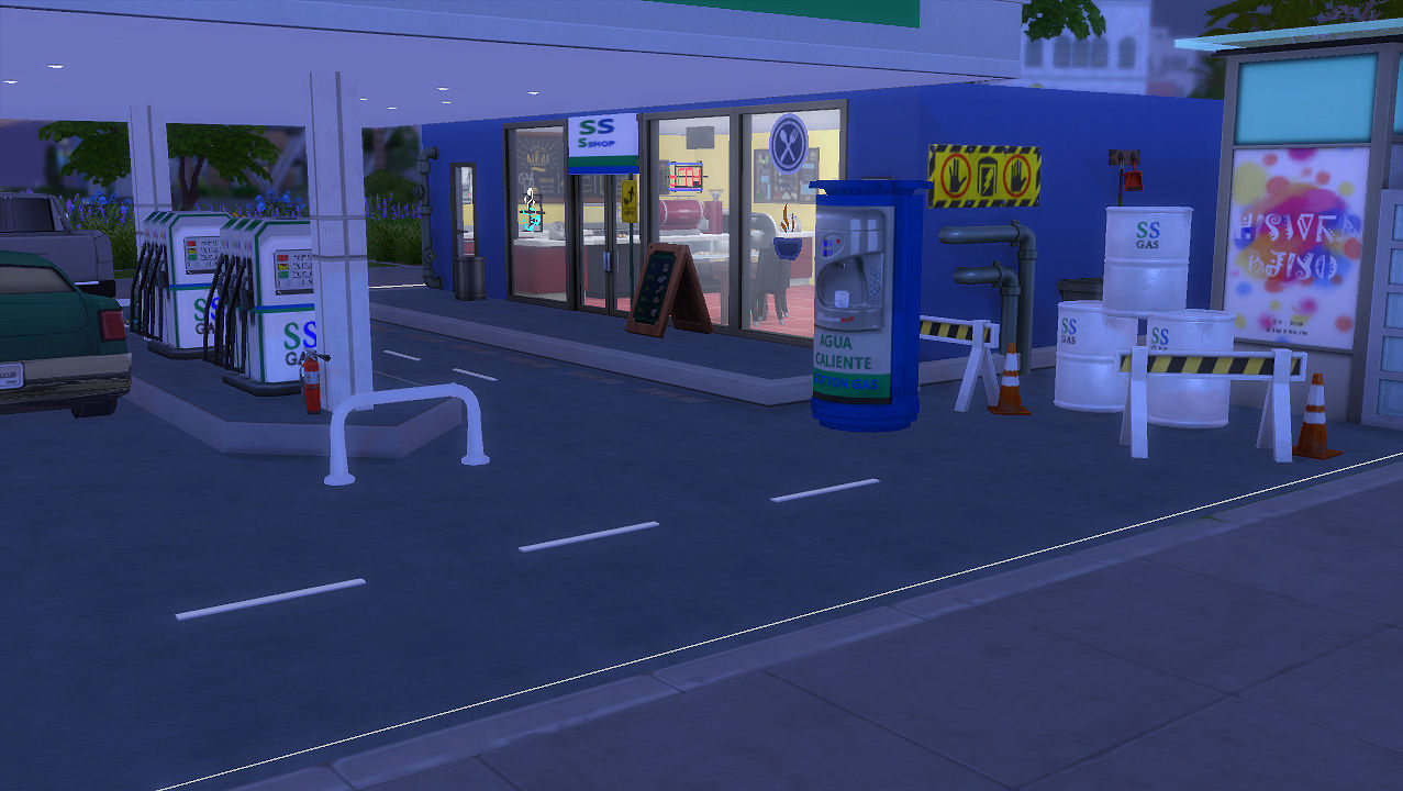 GM-Service station set -CC (Only) - The Sims 4 Build / Buy - CurseForge