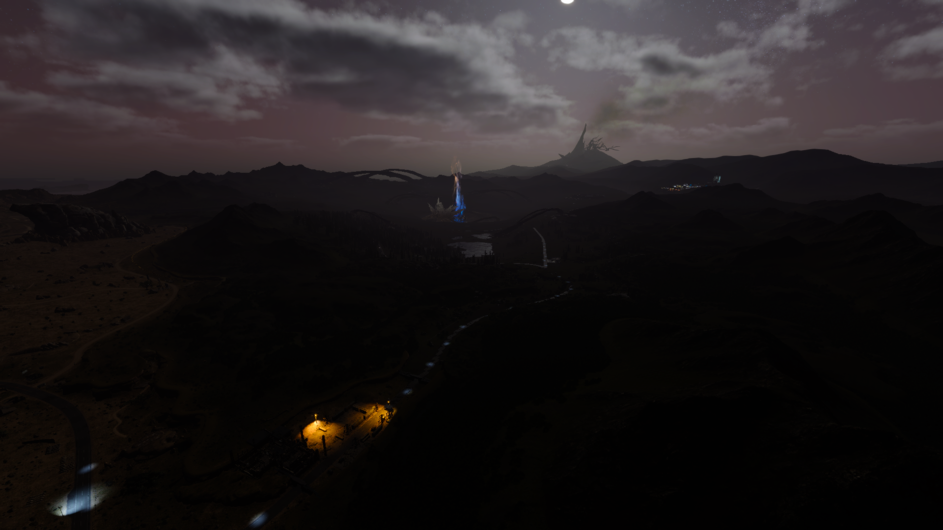 Lucis night view screenshots final fantasy xv mods curseforge