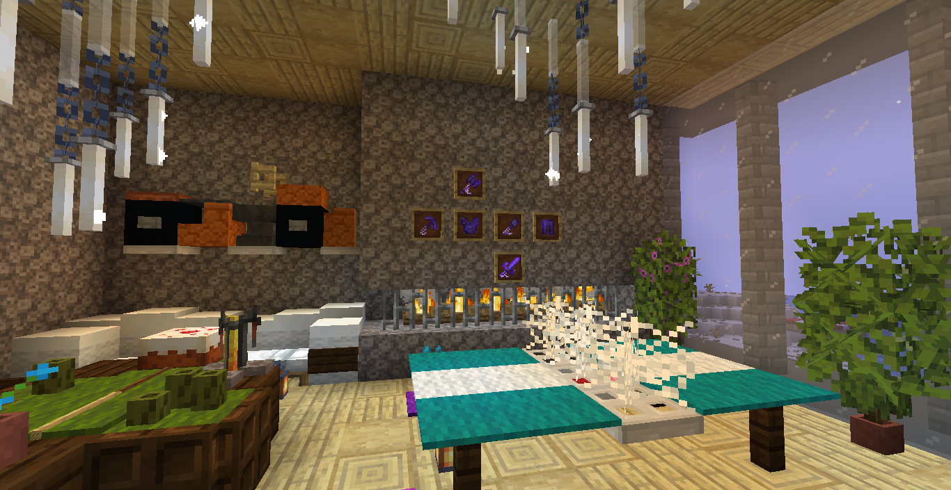 Perfect decoration
These textures are also a perfect decoration, for example, to hang them above the fireplace :p