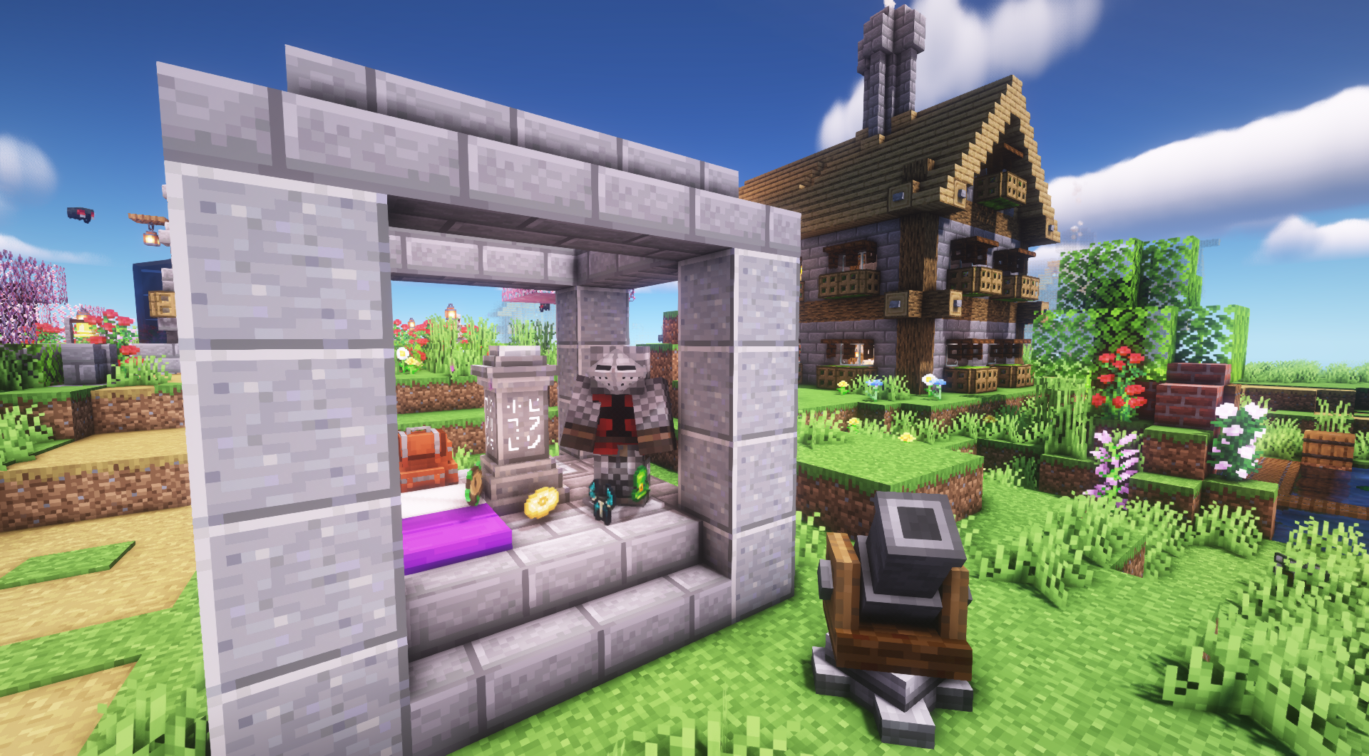 Better Villages , Waystones , Deeper Darker , Create mod ,Comforts , Nature compass , More music discs , Sophisticated backpacks , Alex's Mobs