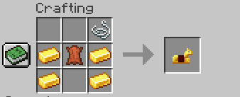 Gold Horse Armor Recipe