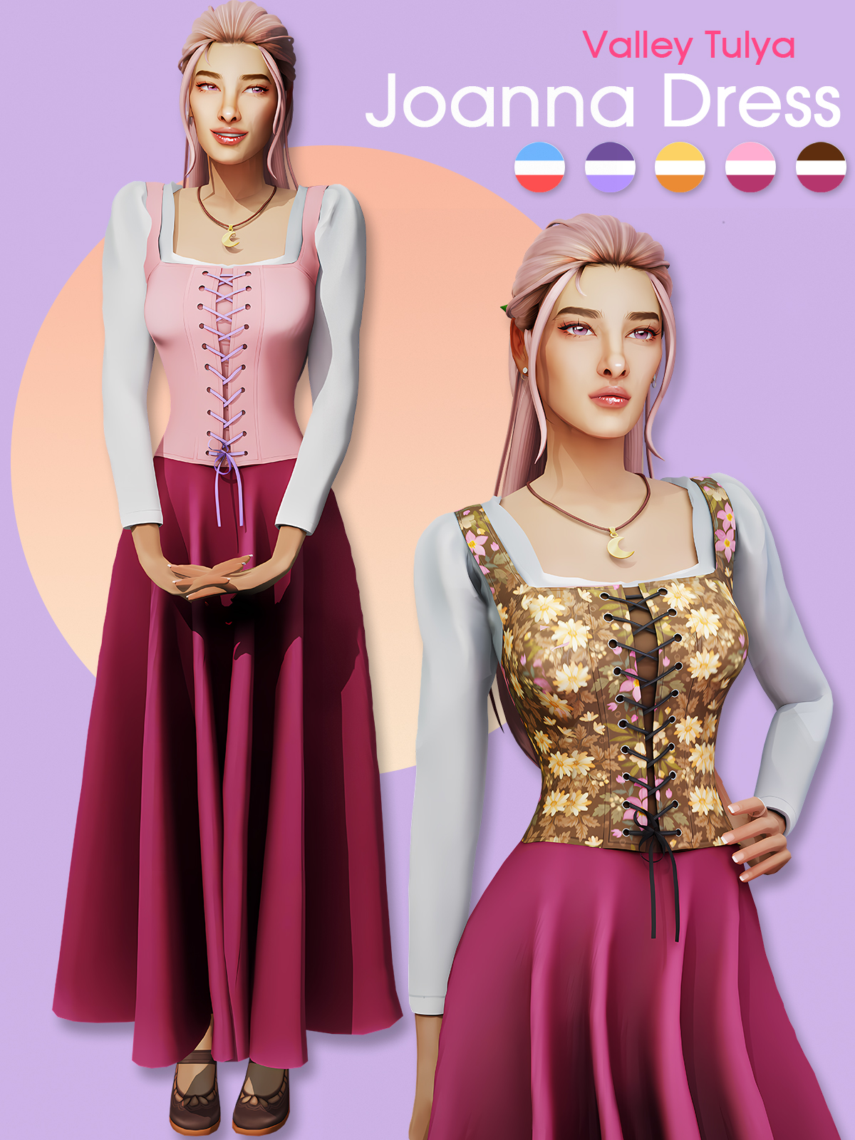 Joanna Dress - Screenshots - The Sims 4 Create a Sim - CurseForge