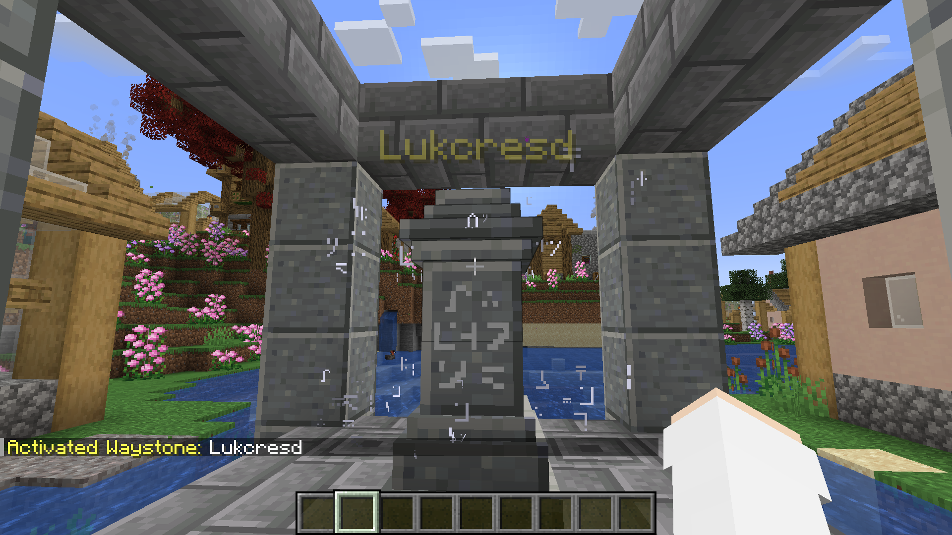 And find out village's names, while hopping between them easily!