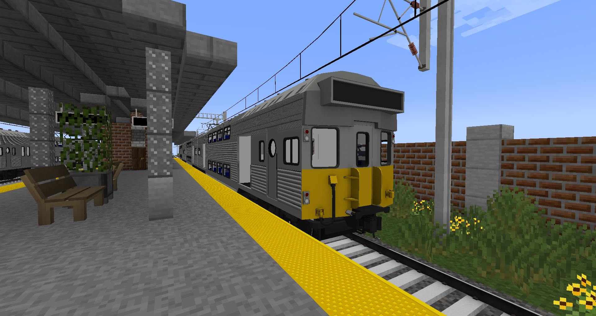 Commonwealth Transit - MTR Addon Screenshots - Resource Packs - Minecraft