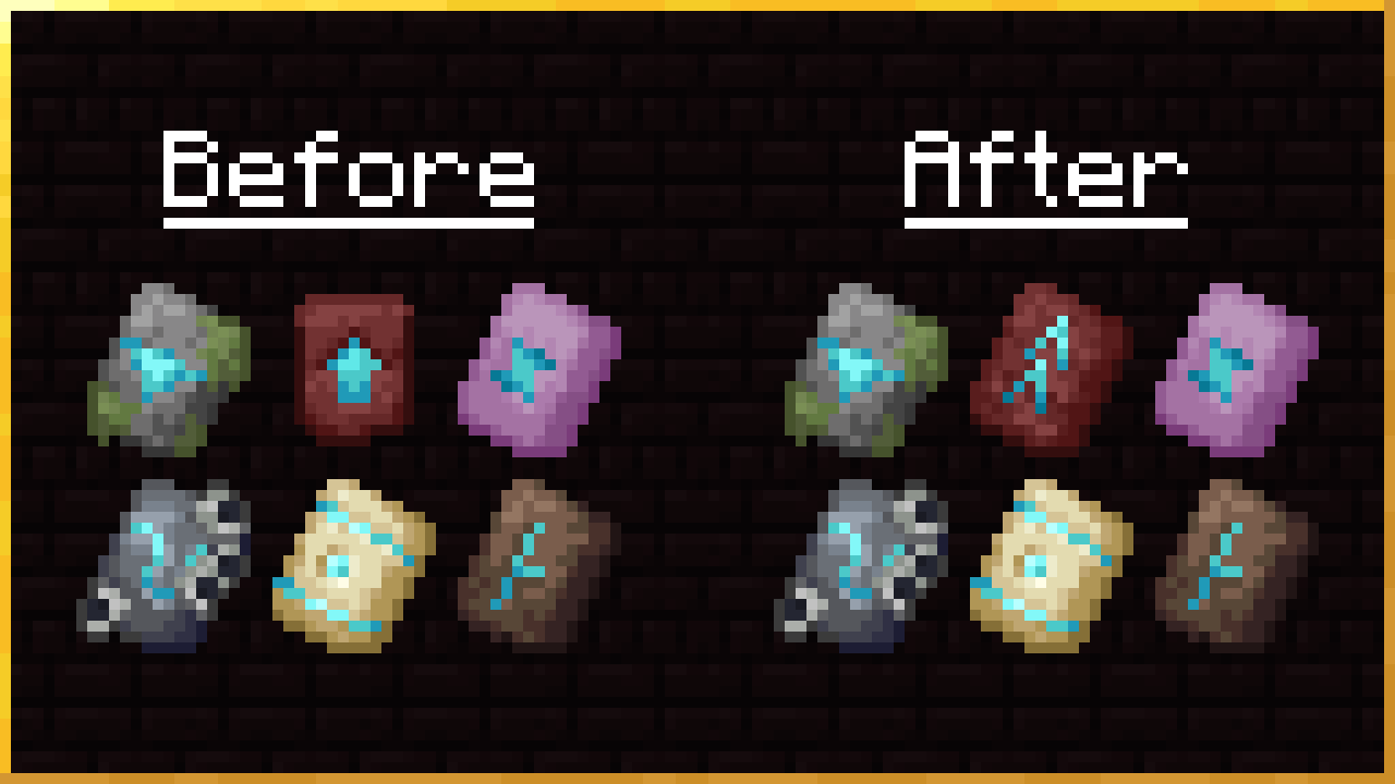Consistent Netherite Upgrade Java Edition Screenshots Minecraft