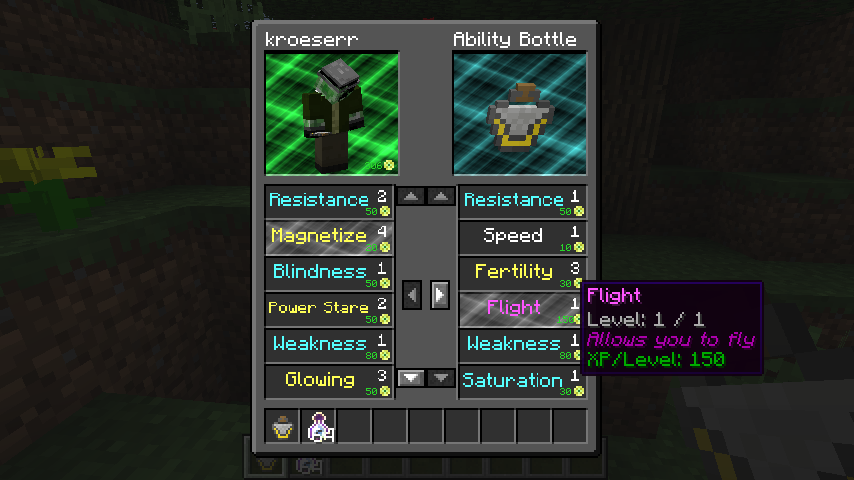 Ability Stones Mod para Minecraft 1.12.2, 1.11.2 y 1.8.9