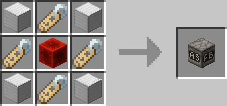 Item Namer Recipe