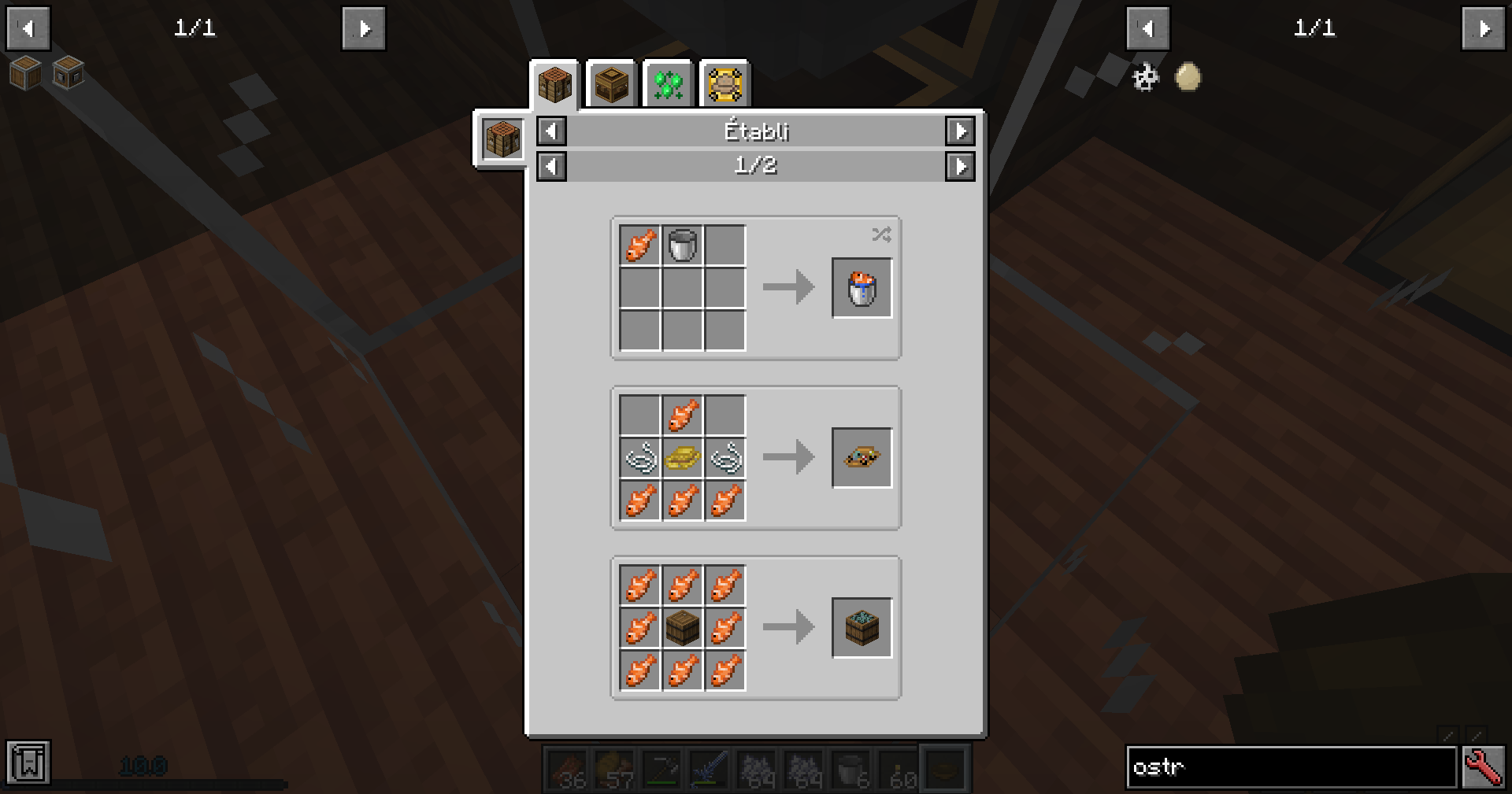 Custom recipes