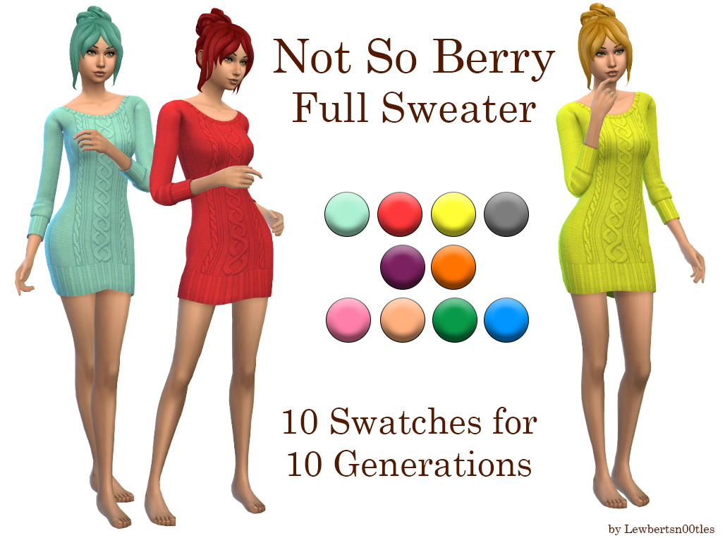 Not So Berry Collection - Outfit002 - Screenshots - The Sims 4 Create a ...