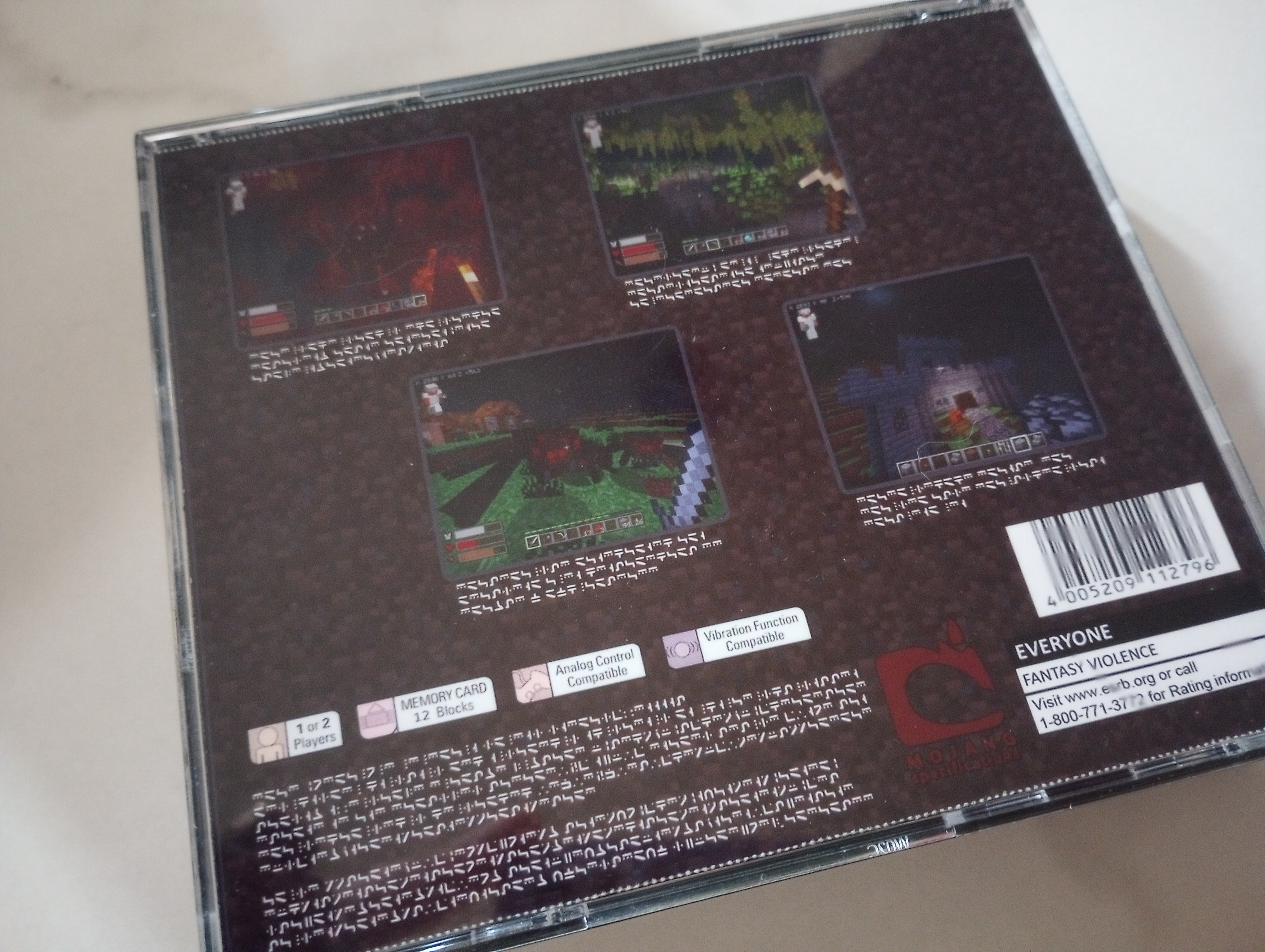 Minecraft PS1/PS2 Edition custom cover : r/Minecraft