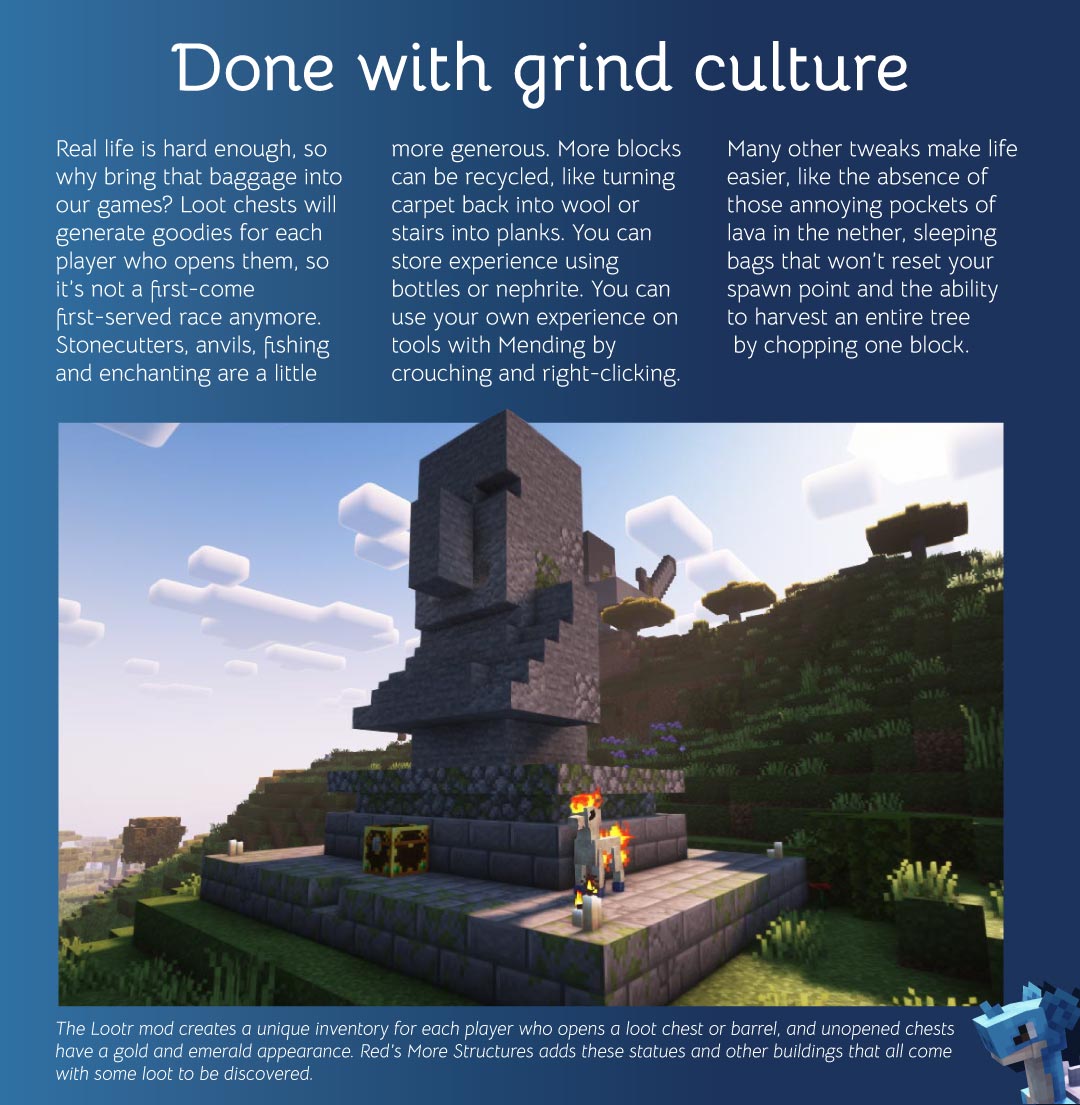 What Features Are There In The Minecraft Clicker Game? by Grind