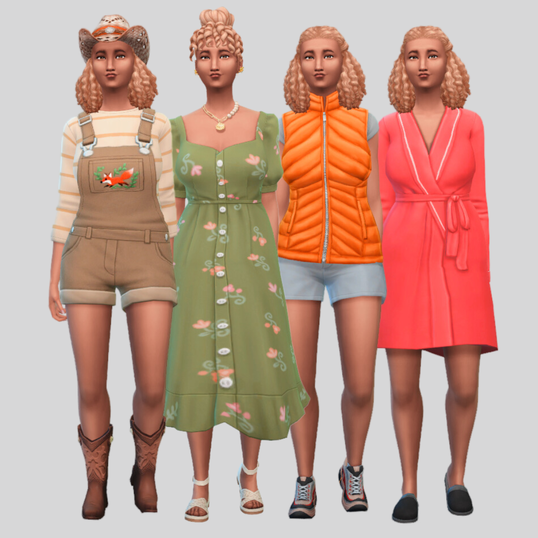 Anderson Family - The Sims 4 Sims / Households - CurseForge