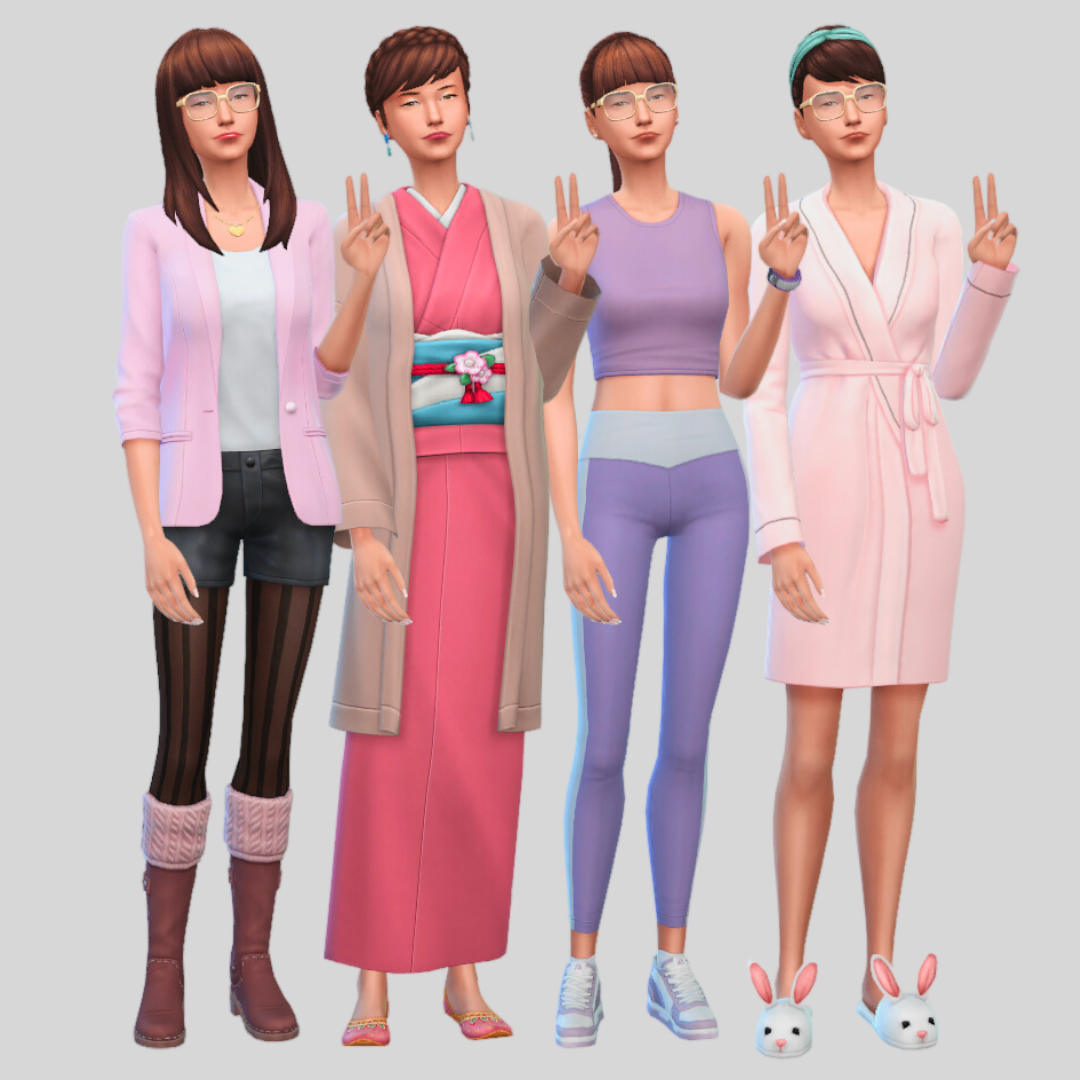 Anderson Family - The Sims 4 Sims / Households - CurseForge