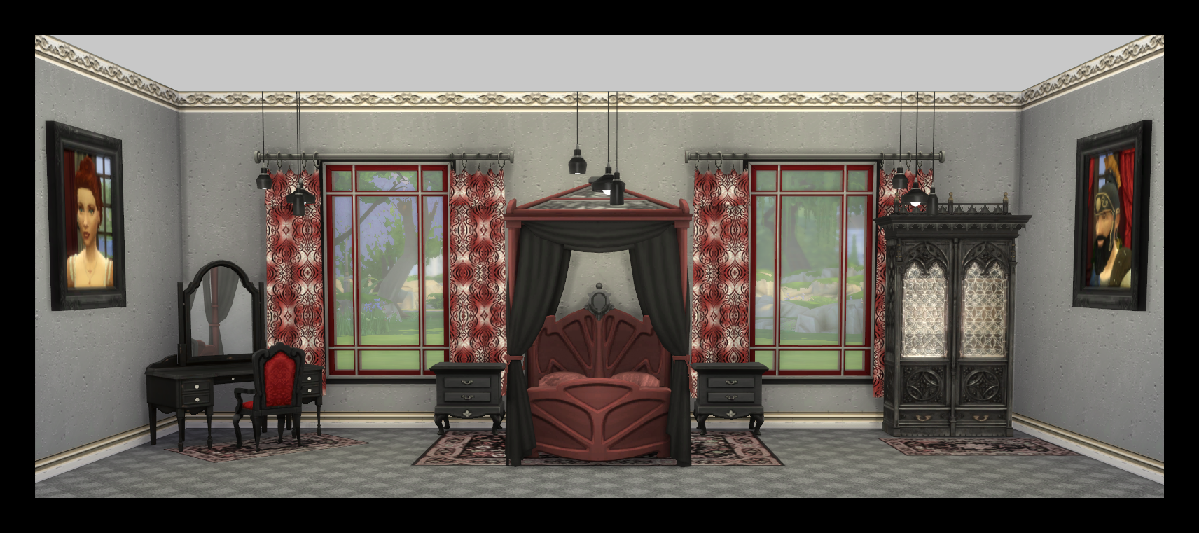 in game decorating idea medium curtains