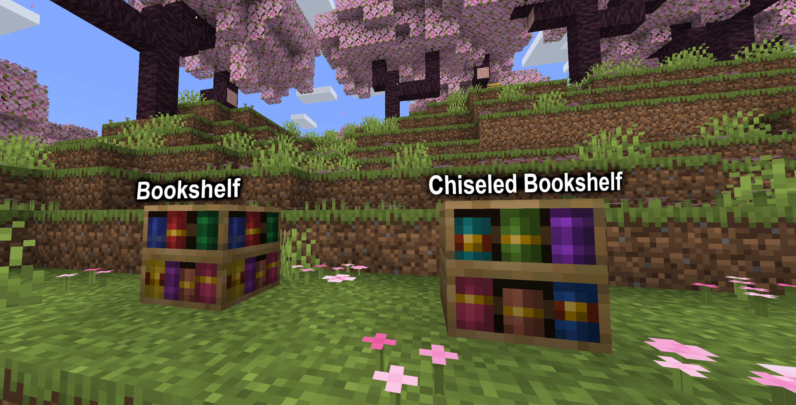 Better Bookshelf - Screenshots - Minecraft Resource Packs - CurseForge