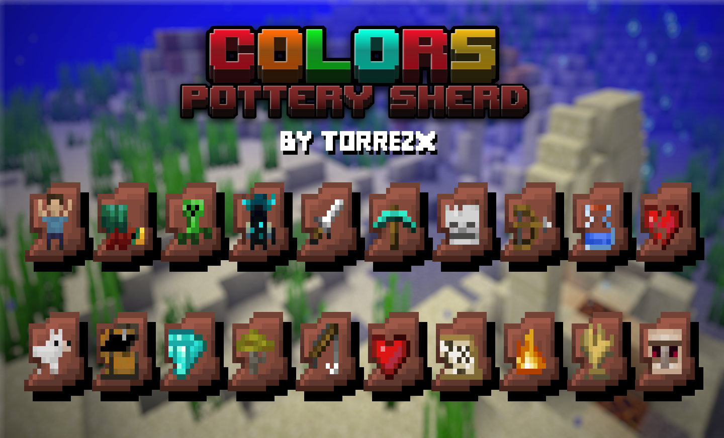 Torrezx-Color pottery sherd Screenshots - Resource Packs - Minecraft