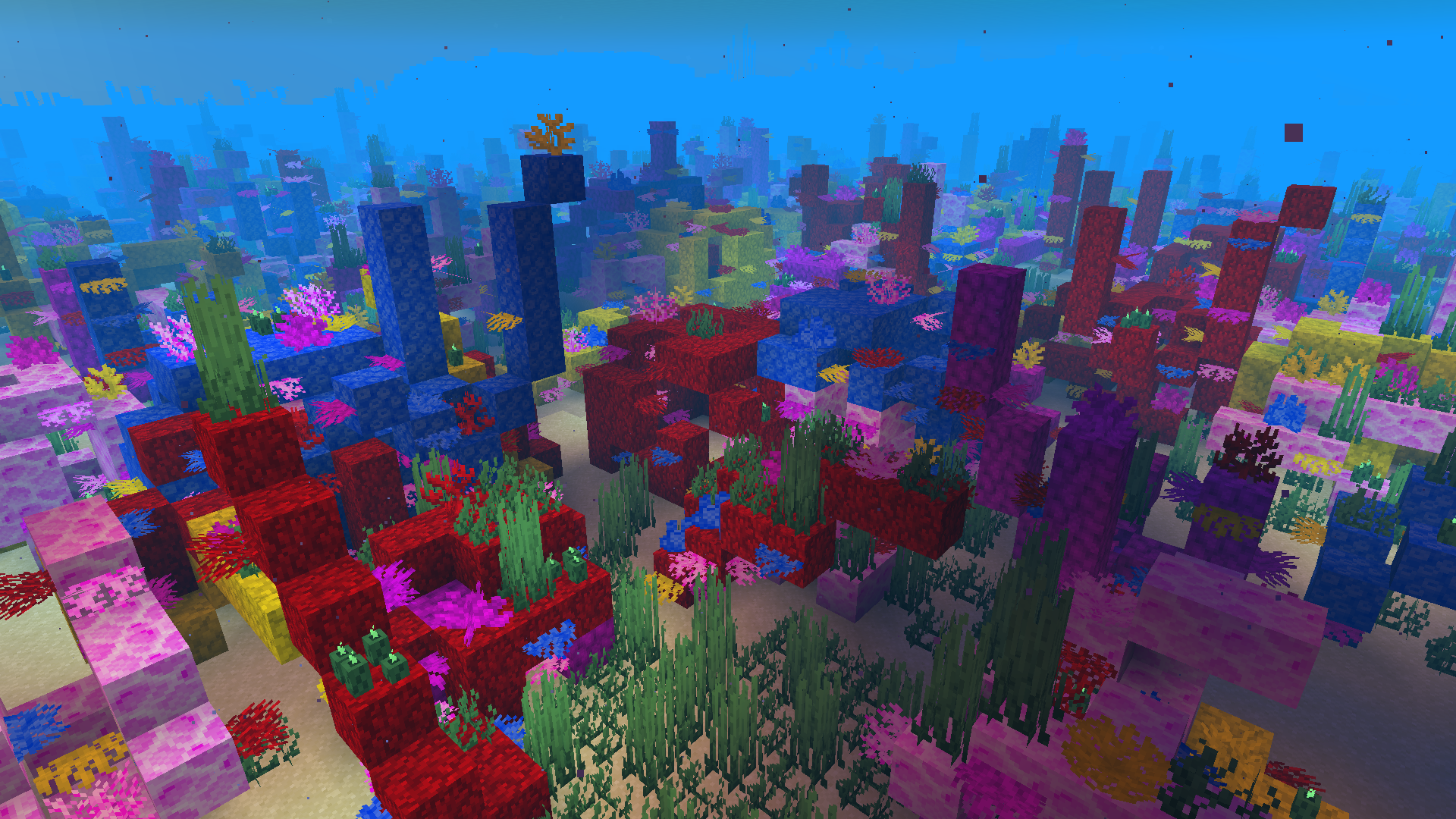 Thumbnail Vibrant Coral textures create beautiful underwater scenery.