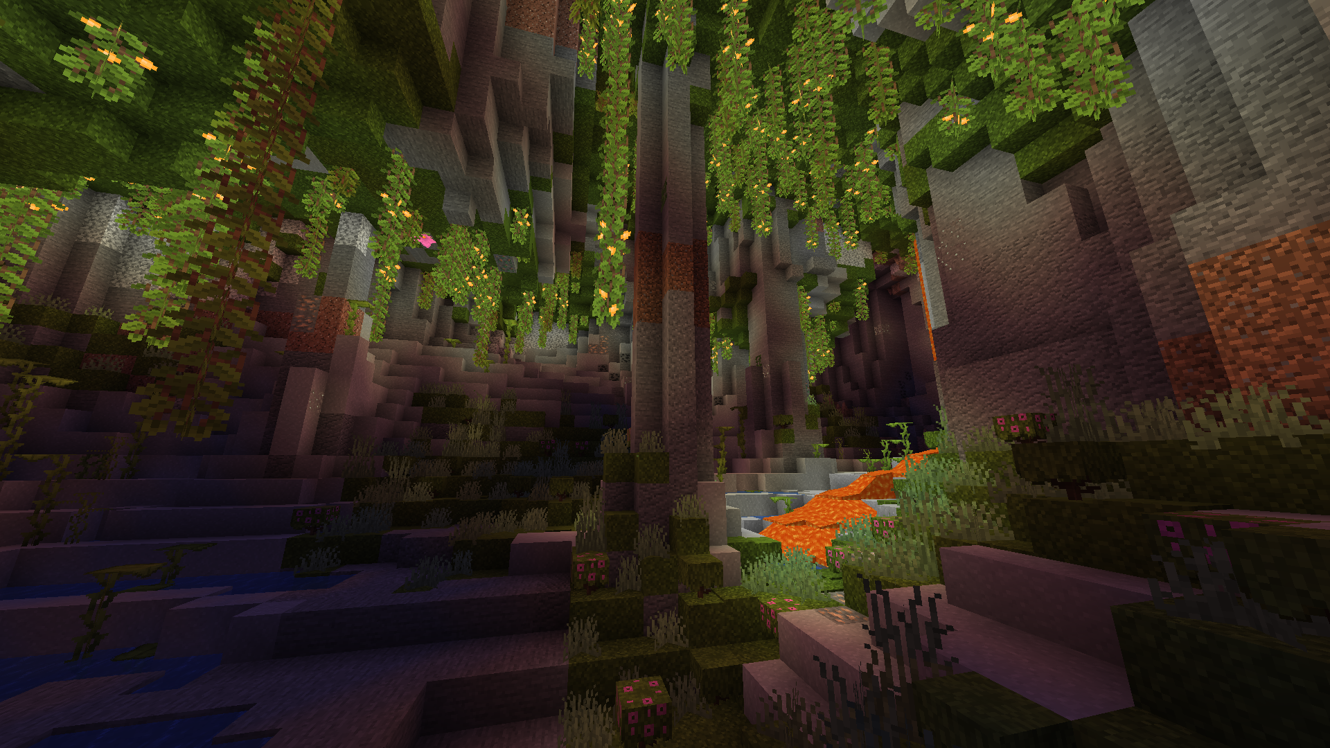 Thumbnail Lightmaps and Colormaps allow for colorful shadows that make caves stand out.