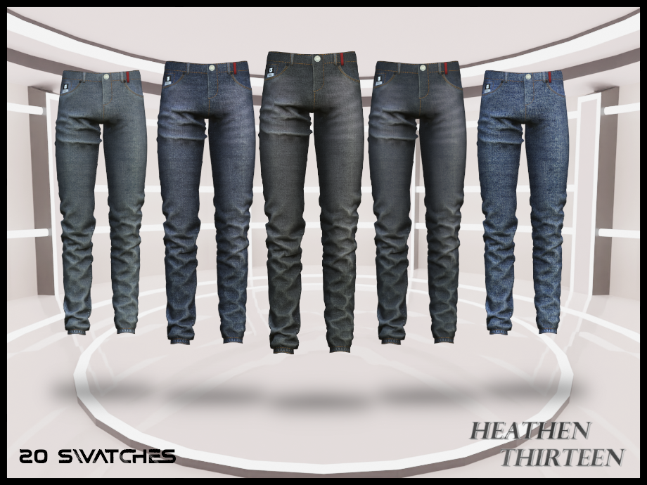 Slim Fit Jeans - Children - The Sims 4 Create a Sim - CurseForge