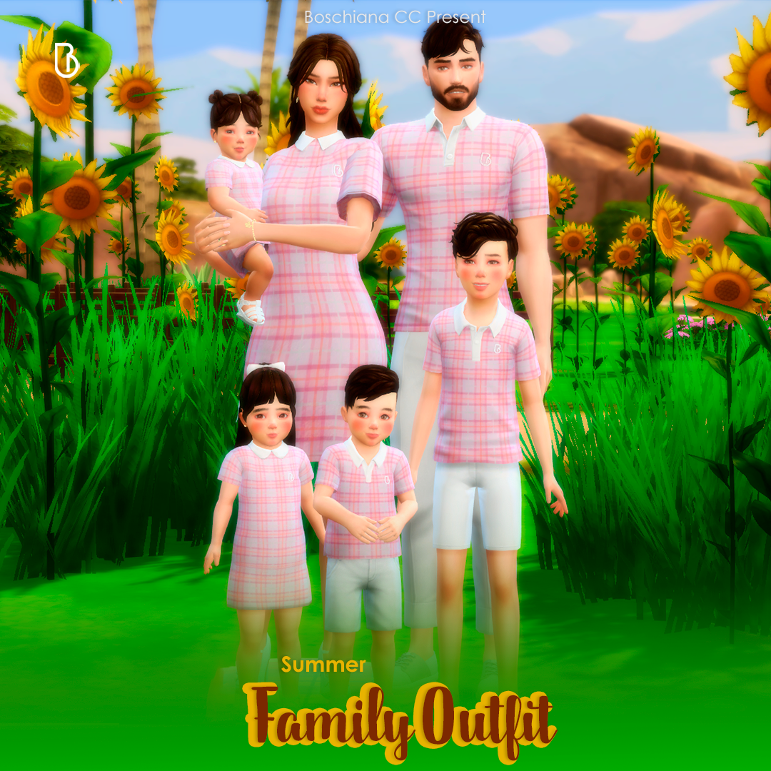 Child Girl Dress - Summer Family Outfit - Version 2 - Screenshots - The ...