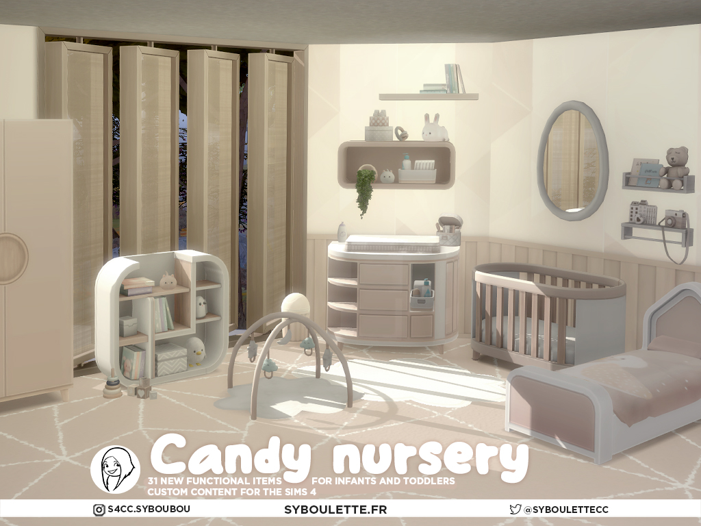 Candy nursery (2023) - The Sims 4 Build / Buy - CurseForge