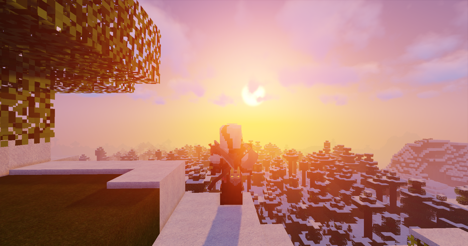 Kratos Watching the Sunrise