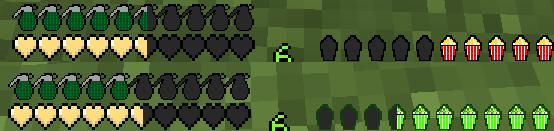 How the Gui looks with this resourcepack.