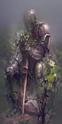 Painting dedicated to the nameless knight who founded our nation