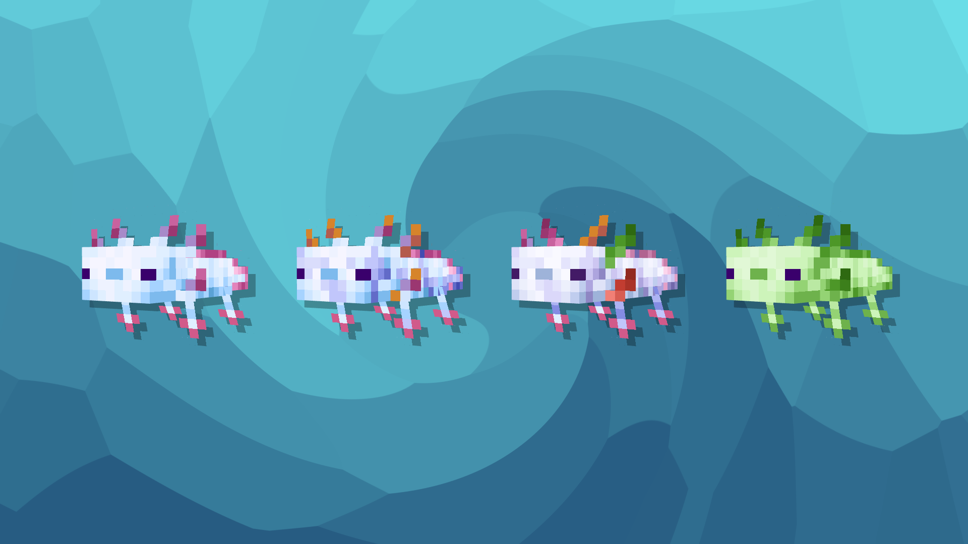 Amazing Axolotls Screenshots Minecraft Resource Packs