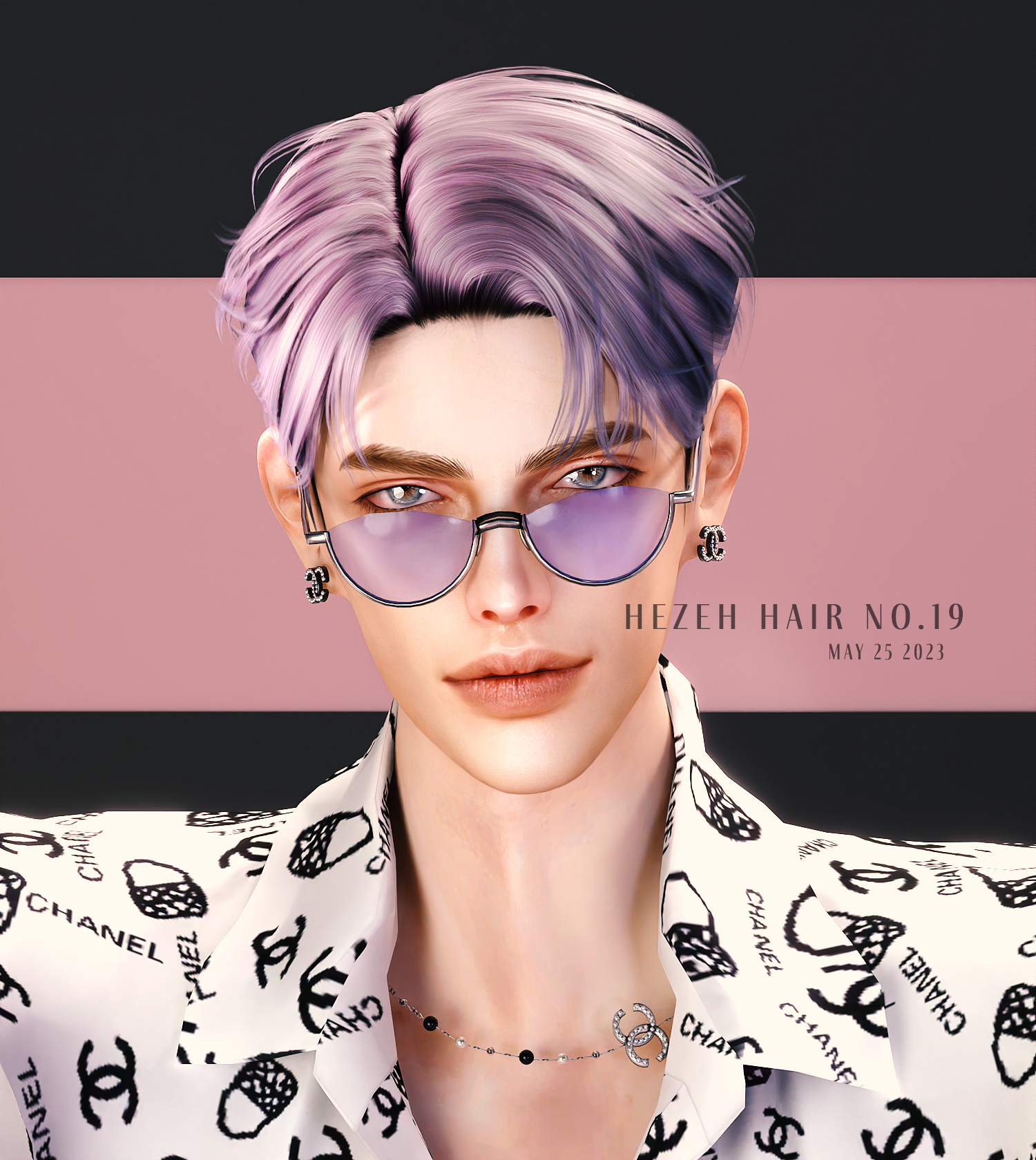 Hezeh] Hair_No19 - The Sims 4 Create a Sim - CurseForge