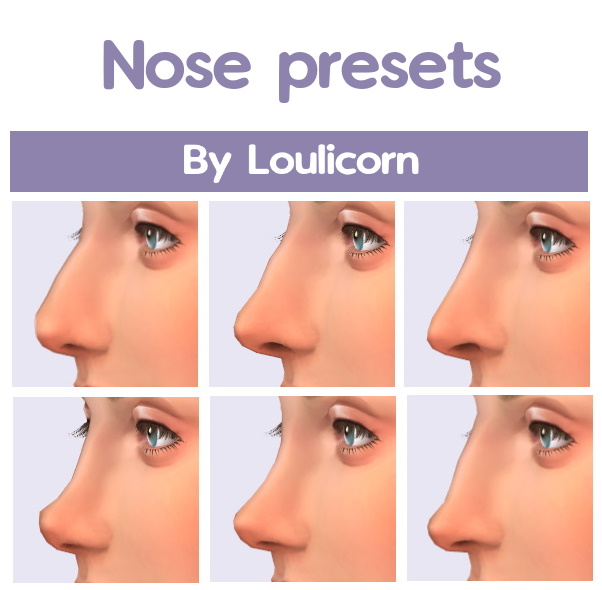 Loulicorn - Nose Presets