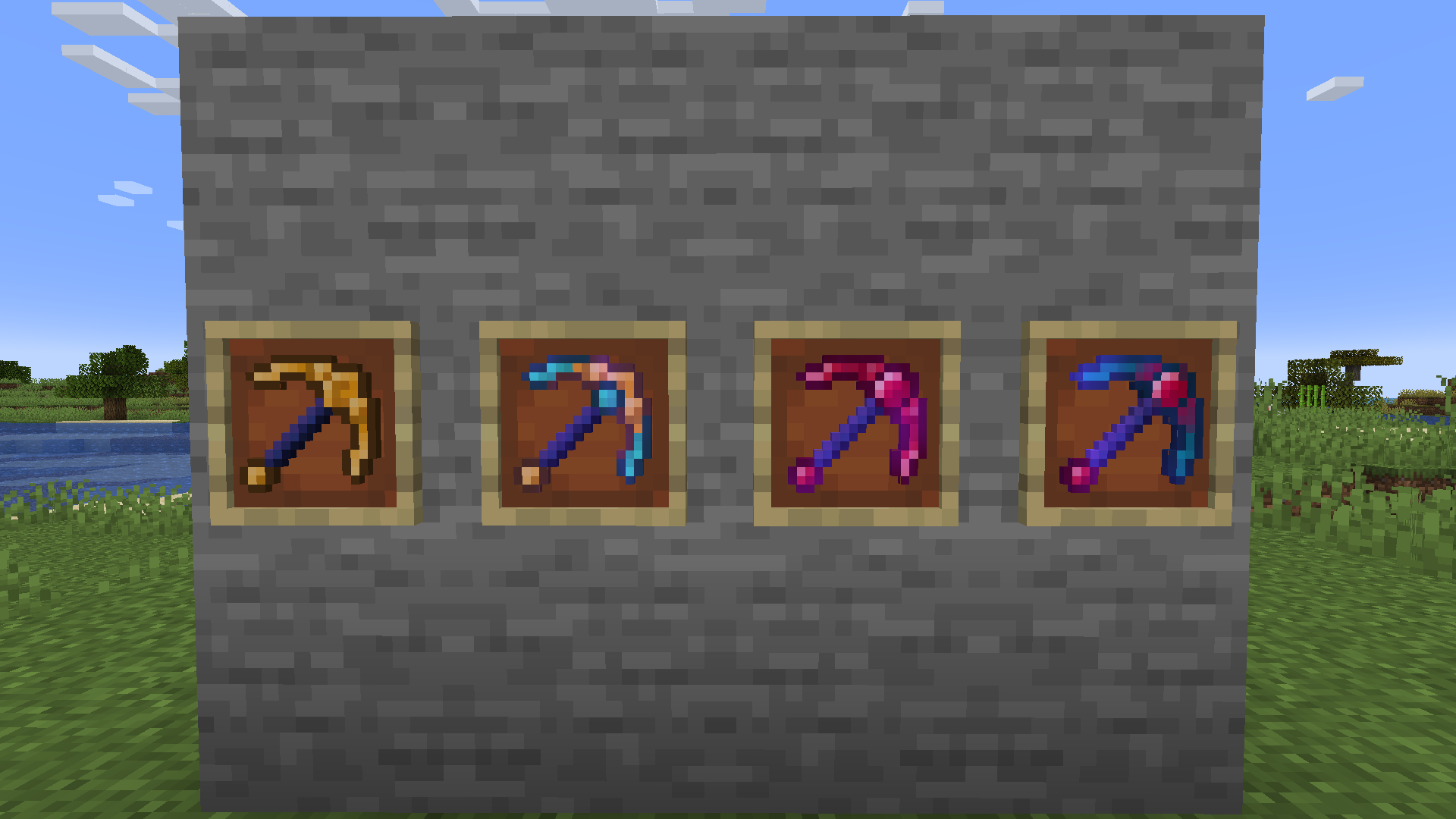 BetterPickaxes - A retexture of BetterNether's pickaxes - Minecraft ...