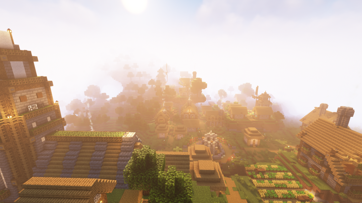 Here is an example of our Village generation