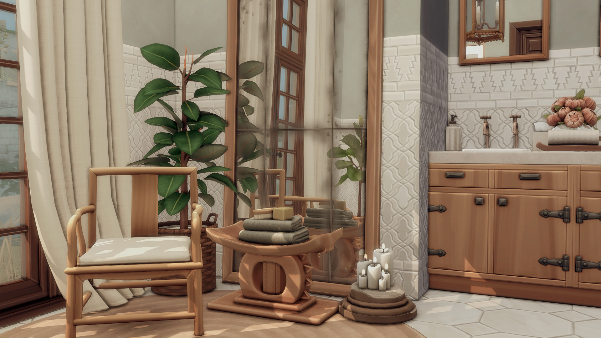 Mediterranean bathroom