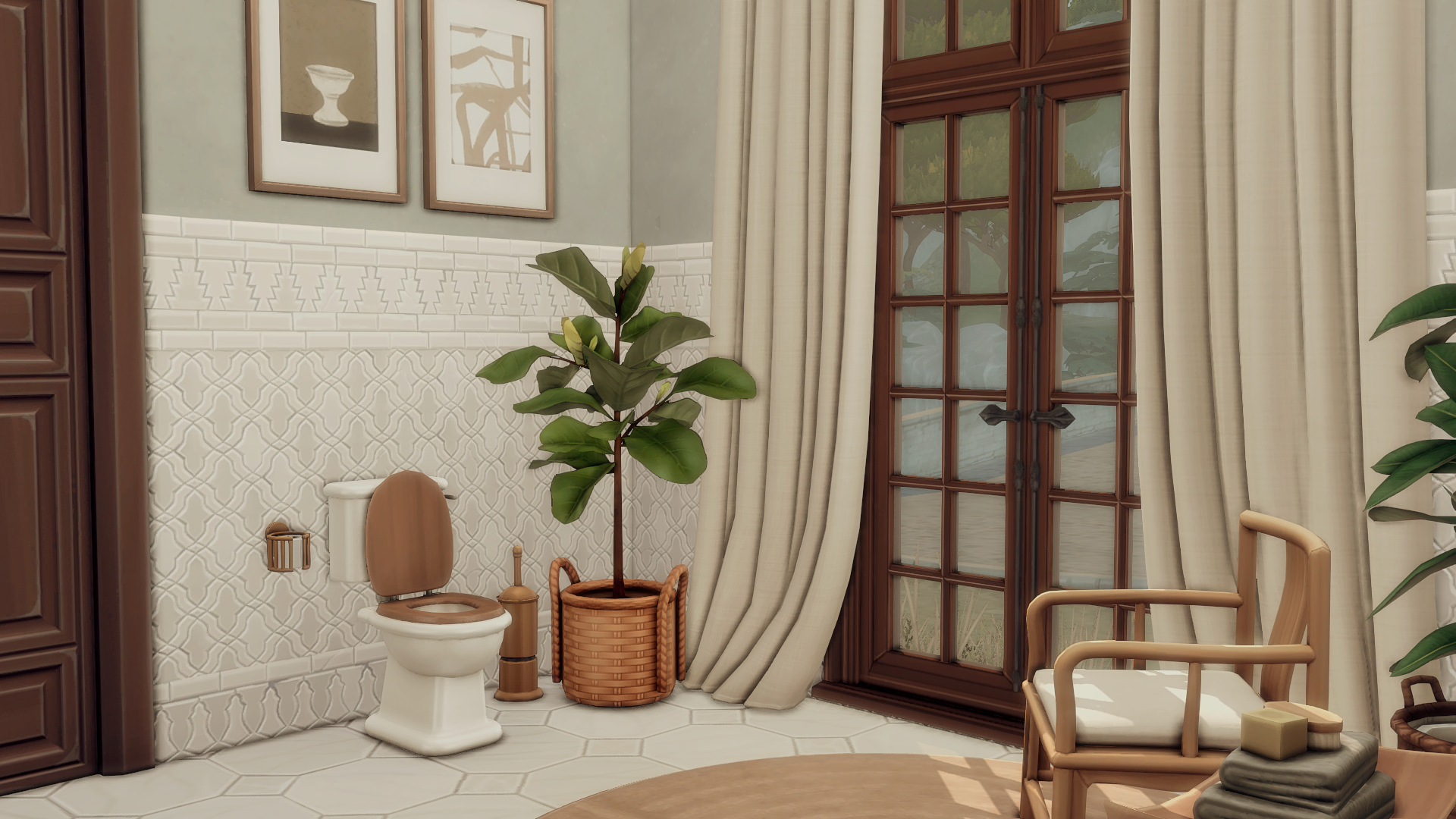 Mediterranean bathroom