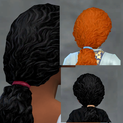 QICC - Tia Hair - The Sims 4 Create a Sim - CurseForge