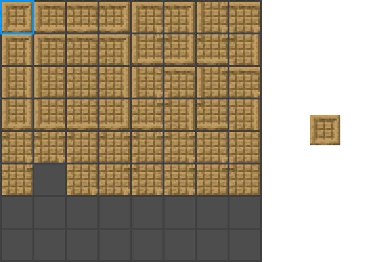 The 'full' connected texture layout