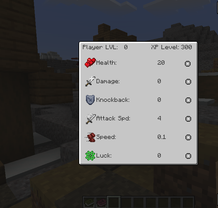 RPG stats Screenshots - Mods - Minecraft