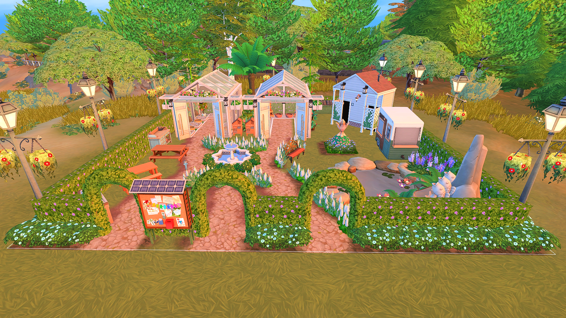 Summer Garden（63 items） - The Sims 4 Build / Buy - CurseForge