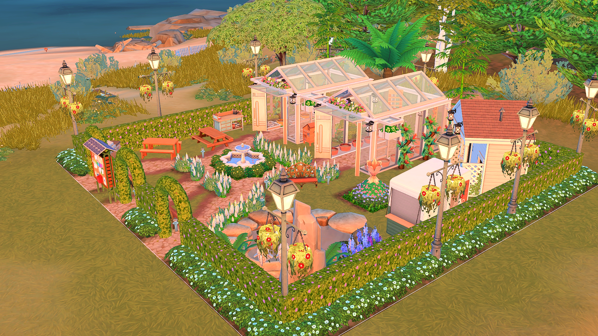 Summer Garden（63 items） - The Sims 4 Build / Buy - CurseForge