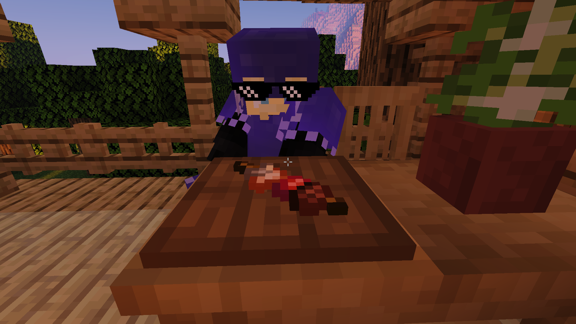 First dinner in our server