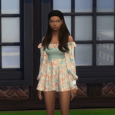 AZALEA DRESS - The Sims 4 Create a Sim - CurseForge