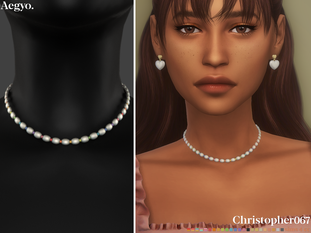 Aegyo Necklace - Screenshots - The Sims 4 Create a Sim - CurseForge