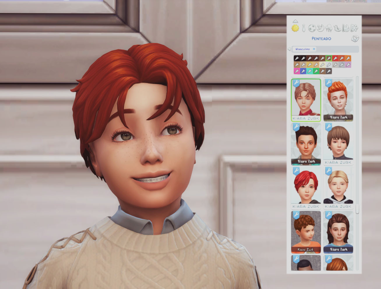 Martin Hairstyle for Kids - The Sims 4 Create a Sim - CurseForge