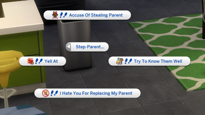 child to step parent 