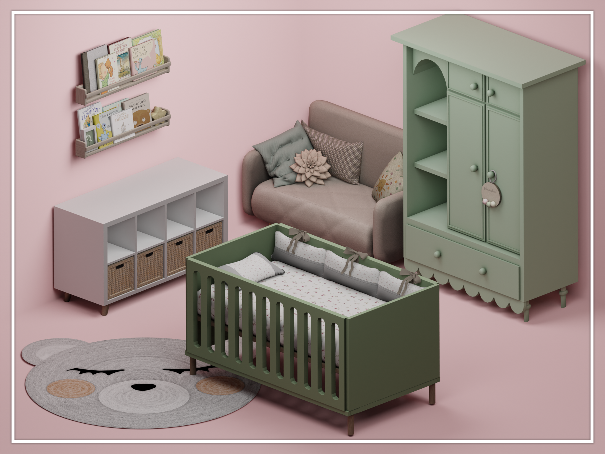 Download Boho Baby Bedroom CC Pack - The Sims 4 Mods - CurseForge