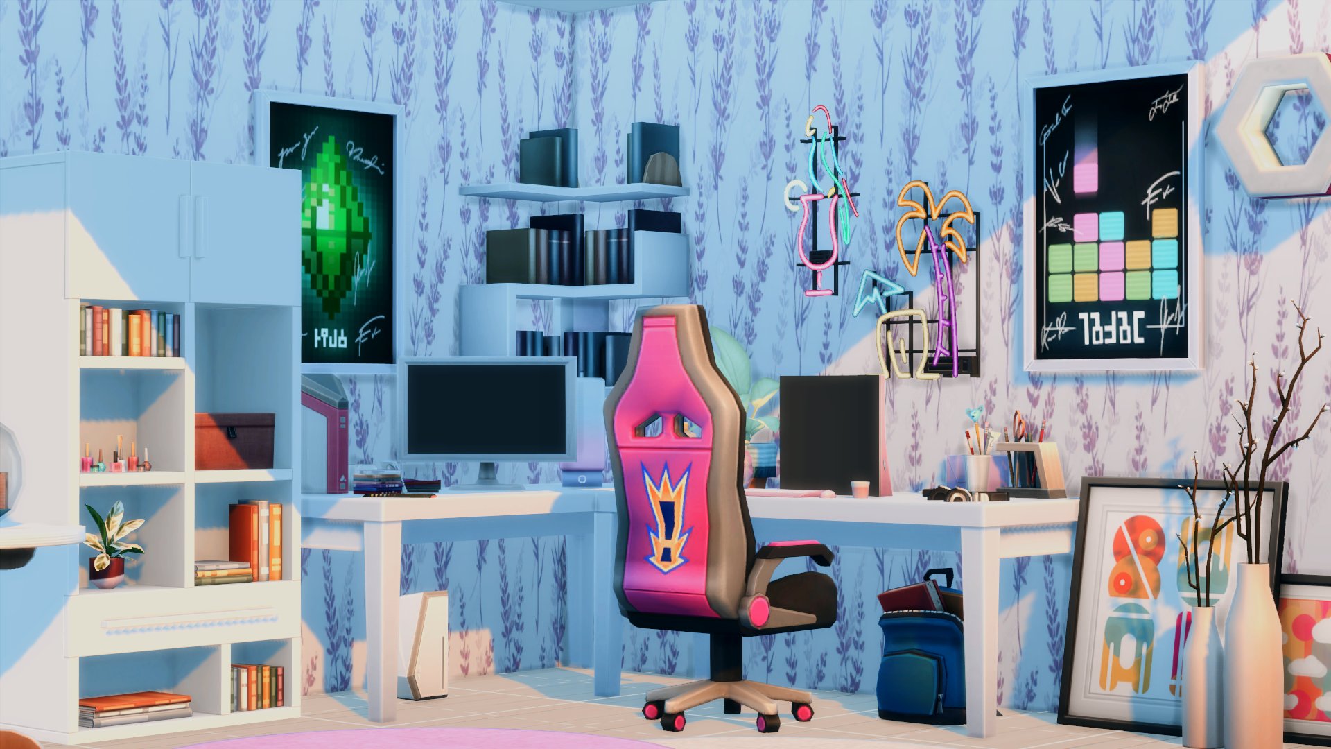 Pretty in Purple Walls - Screenshots - The Sims 4 Build / Buy - CurseForge