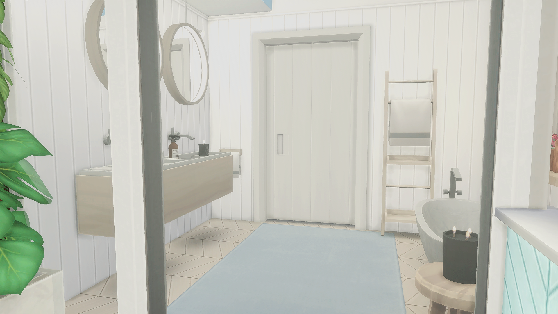 beachy bathroom