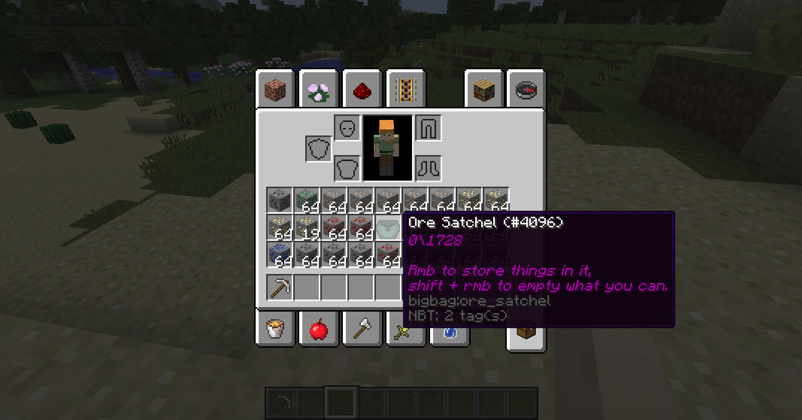 Quantity Satchels Screenshots Minecraft Mods