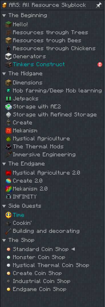 Stages and Shop